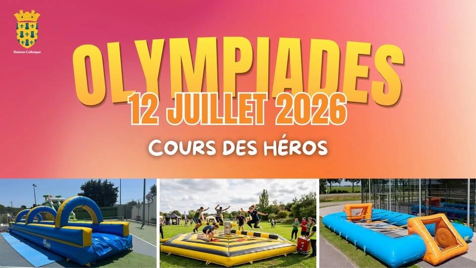 🏆 OLYMPIADES 2026 🎉