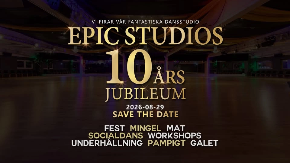 EPIC Studios 10 årsjubileumsfest