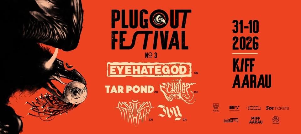 EYEHATEGOD / TAR POND / ECHOLOT / IVY / MEDIEVAL CITY WALLS @ KIFF, Aarau