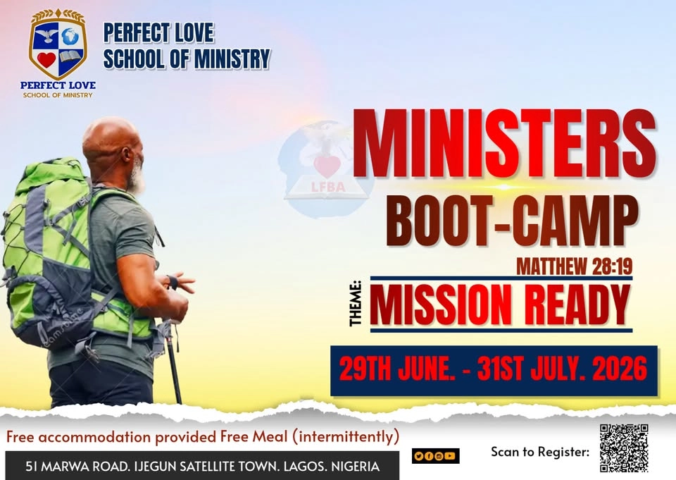MINISTERS BOOTCAMP : ME MISSION READY