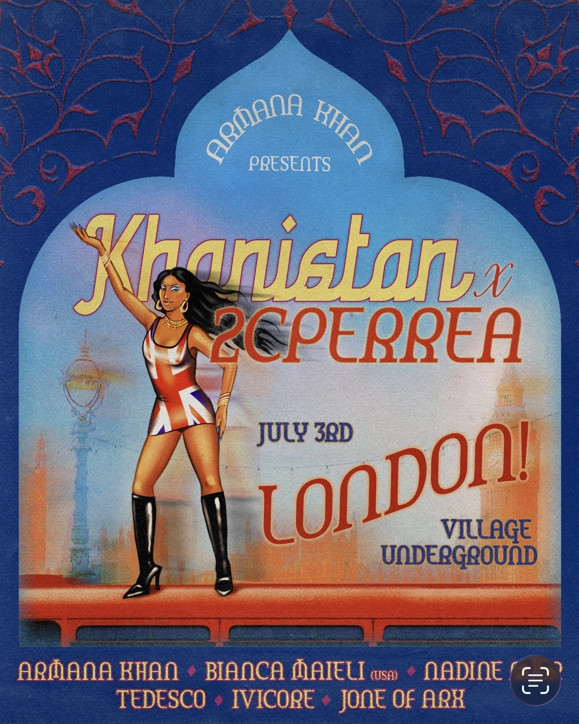 ARMANA KHAN presents: The Khanistan Tour London