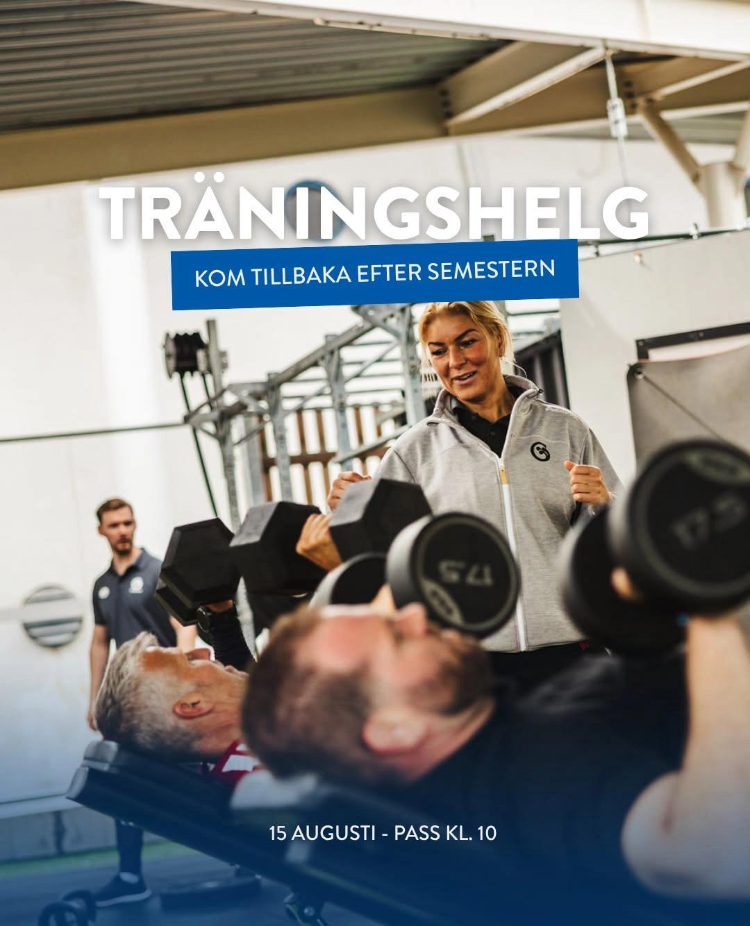Träningshelg – Boot Camp-pass med Jessica