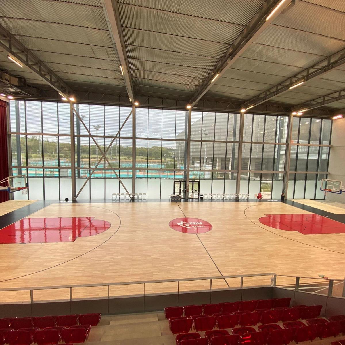 Competitive Indoor Pickup Basketball at Caja Mágica