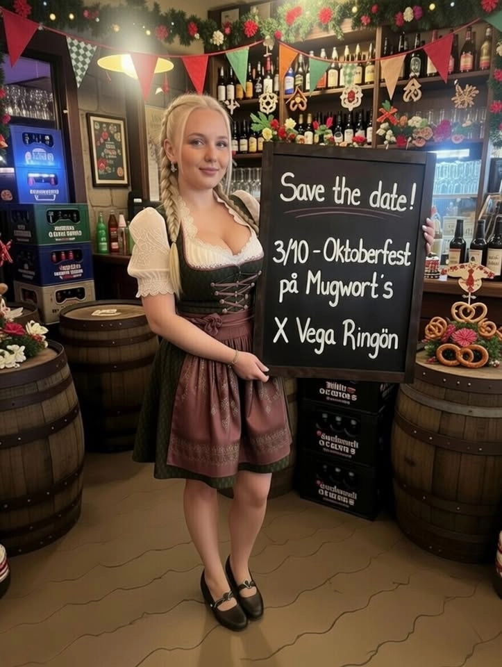 Oktoberfesten 2026 på Mugwort’s X Vega Ringön