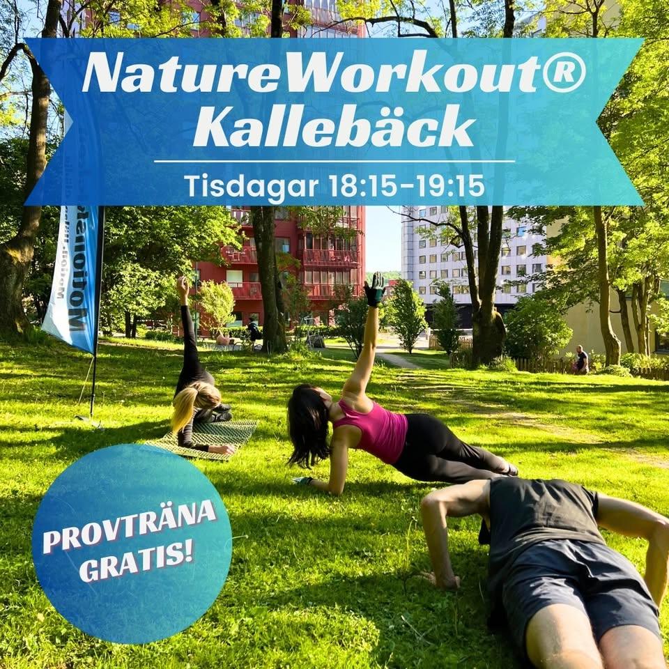 NatureWorkout® Kallebäck - Utomhusträning året om *provträna gratis*
