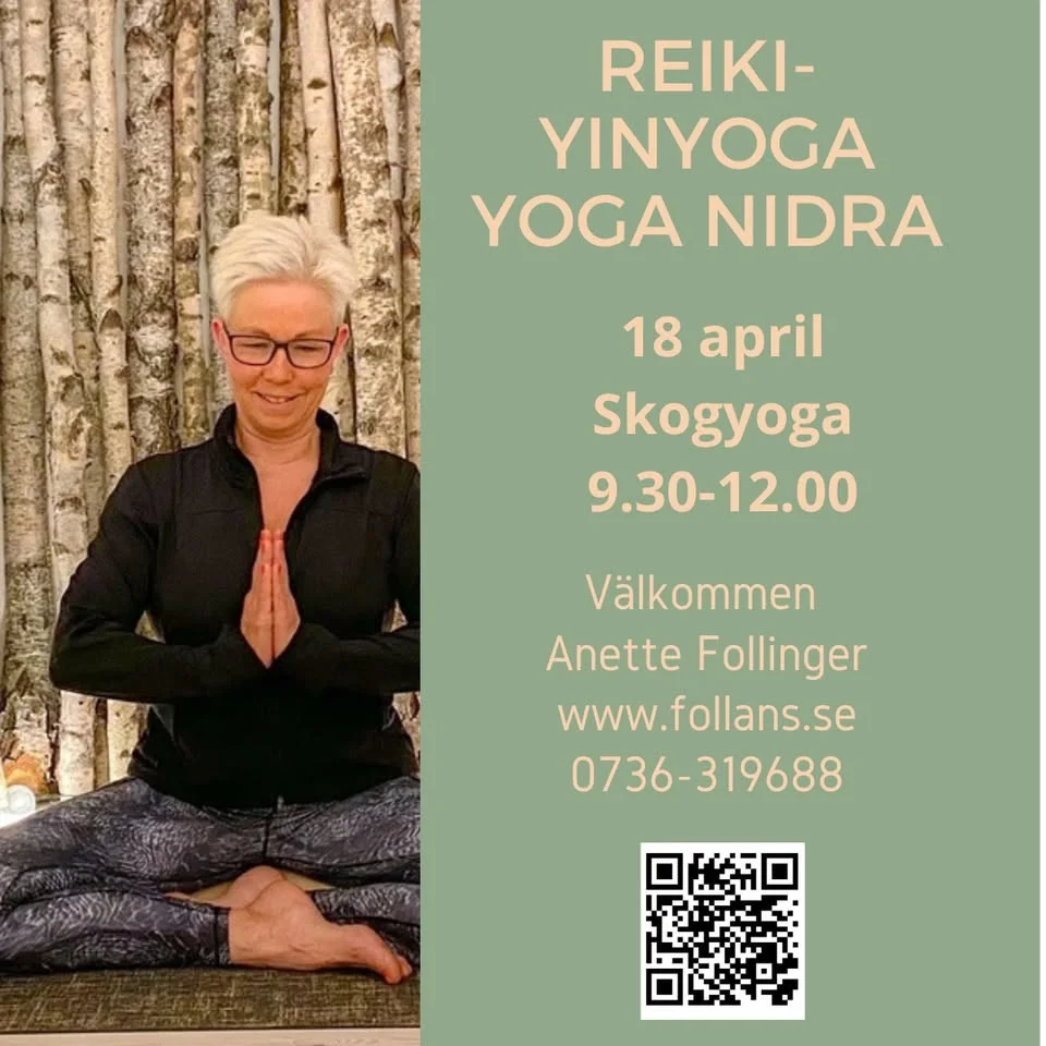 Yinyoga med Reikihealing och Nidra meditation