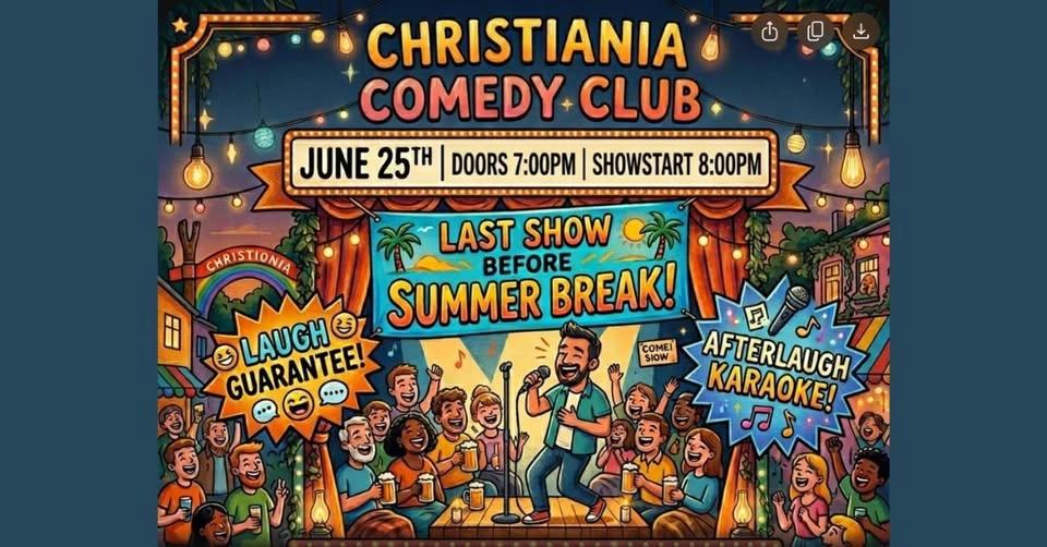 Christiania Comedy Club - English Mic- 🌎🎤