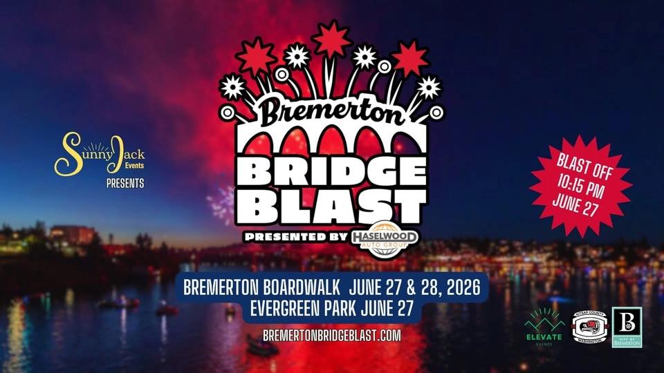 Official 2026 Bremerton Bridge Blast - June 27 & June 28, 2026