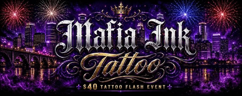 4th of July Tattoo Flash Event hosted by Mafia Ink