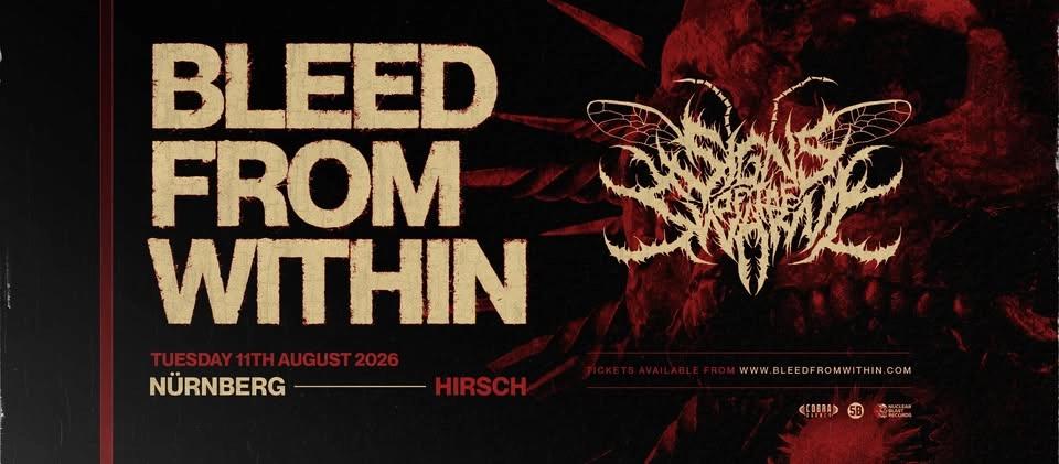 BLEED FROM WITHIN | Nürnberg | Der Hirsch