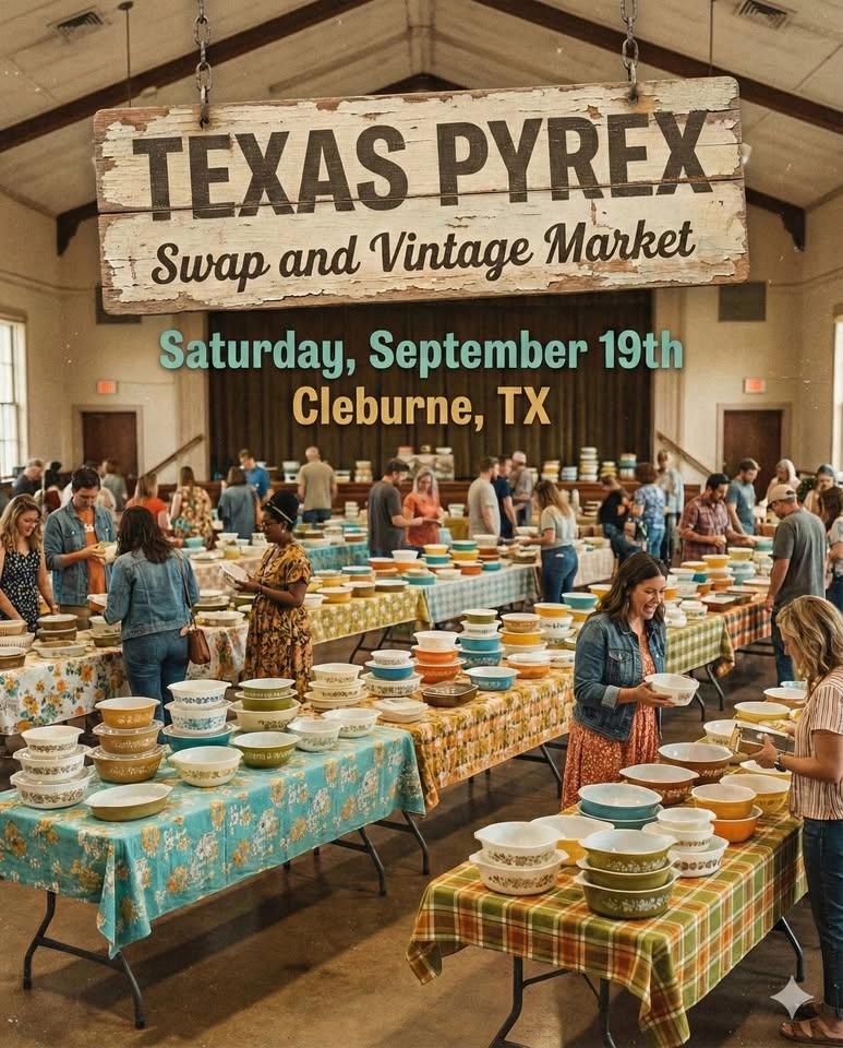 Texas Pyrex Swap and Vintage Market