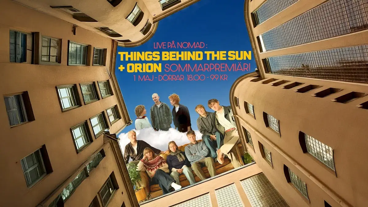 Sommarpremiär! Jazz med Things Behind the Sun + Orion!