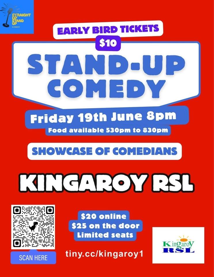Stand-up Comedy in Kingaroy