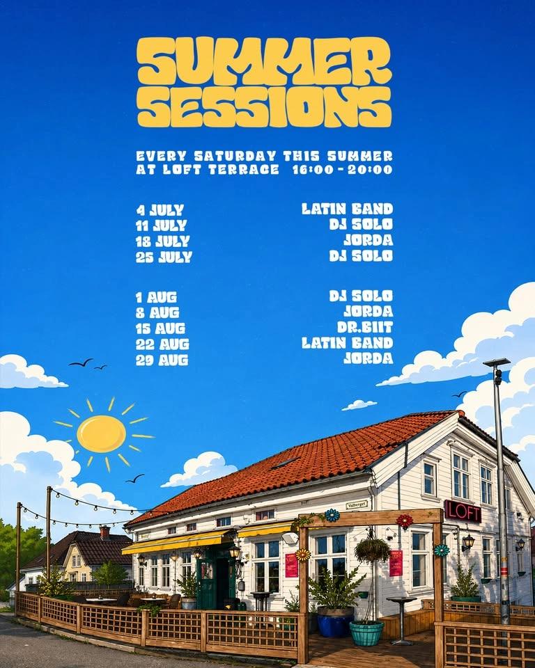 SUMMER SESSIONS @ LOFT 🌞🎧 Every Sat JULY-AUG!