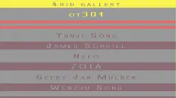 4S4S: surround sound explorations - special edition Artists Curate Artists !