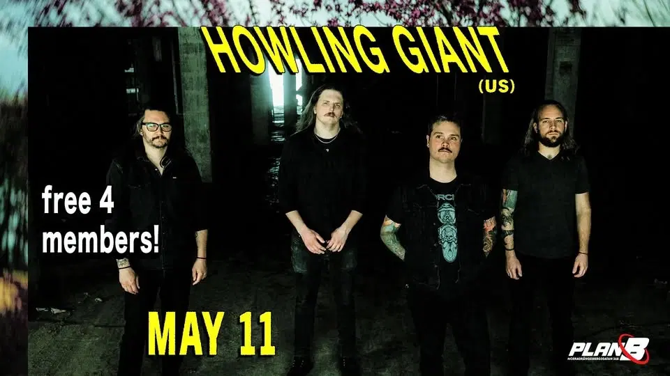 Howling Giant (US) // Live at Plan B – Malmö