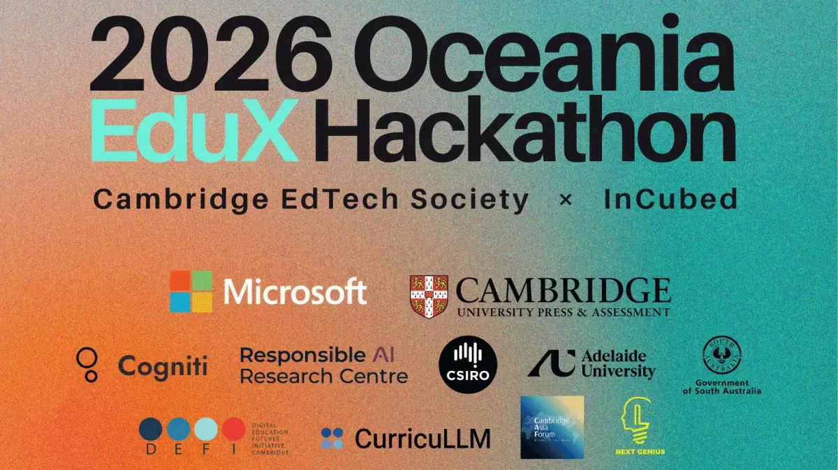 đ Cambridge EduX Hackathon 2026 â Oceania Sydney Stop