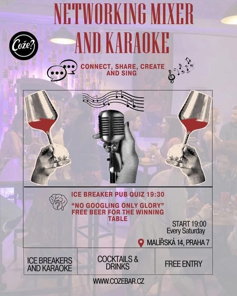 Networking Mixer and Karaoke