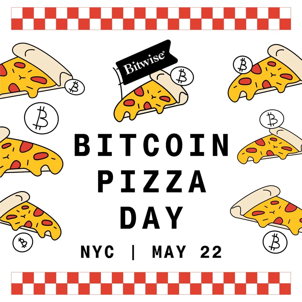 Bitcoin Pizza Day | May 22 | NYC 🍕