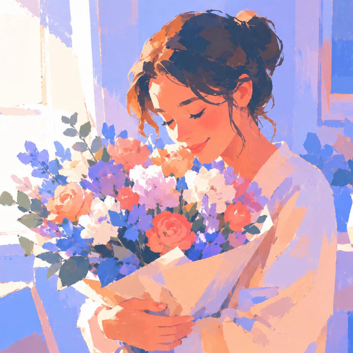 Bloom & Breathe: A Mindful Floral Session for Mothers