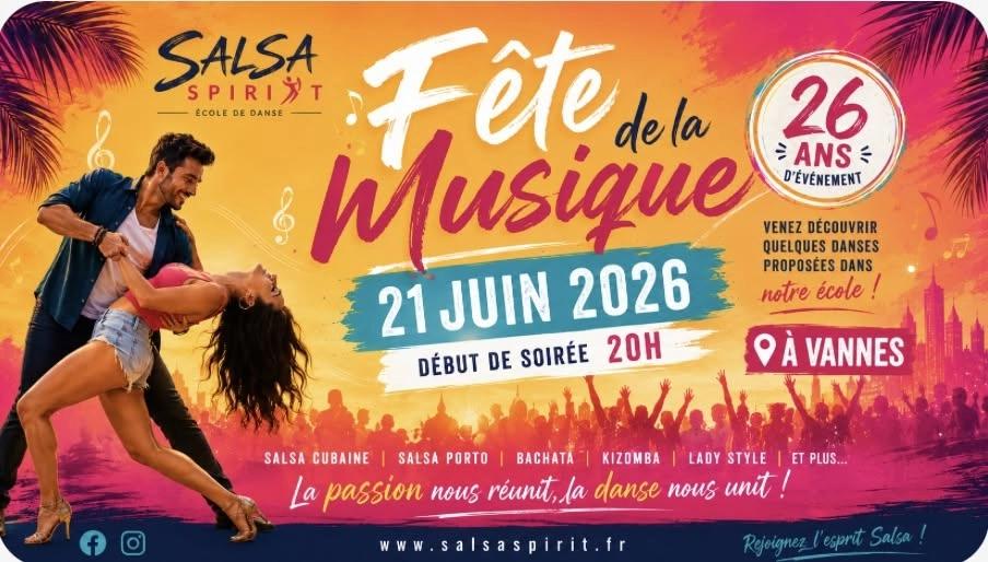 🕺💃 Fête De La Musique Vannes 2026 ! 🎶✨