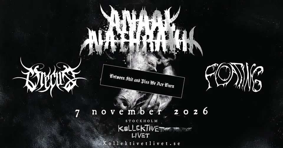 Anaal Nathrakh + Orecus + Floating | Live på Kollektivet Livet