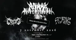 Anaal Nathrakh + Orecus + Floating | Live på Kollektivet Livet