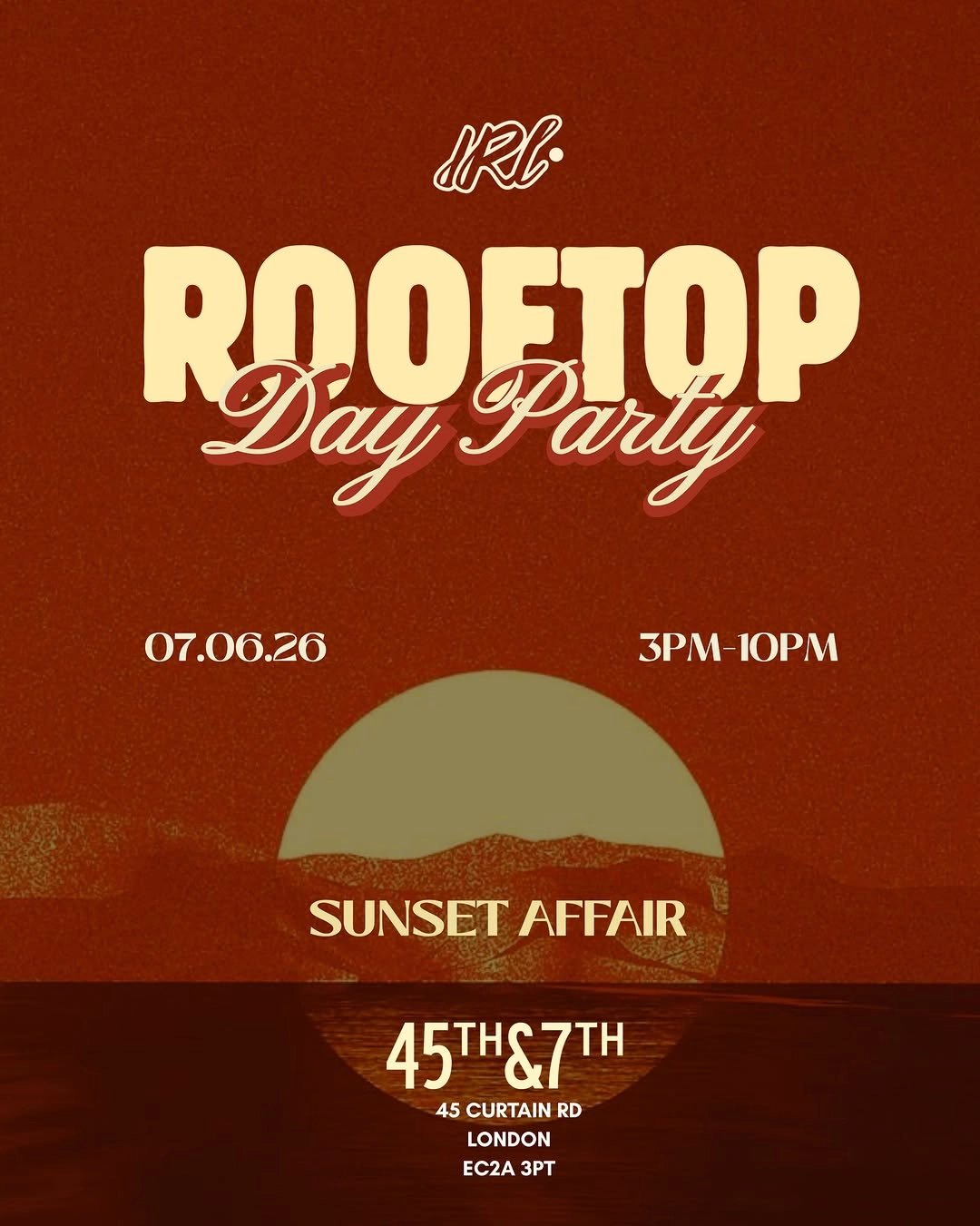Rooftop Day Party – Sunset Affair
