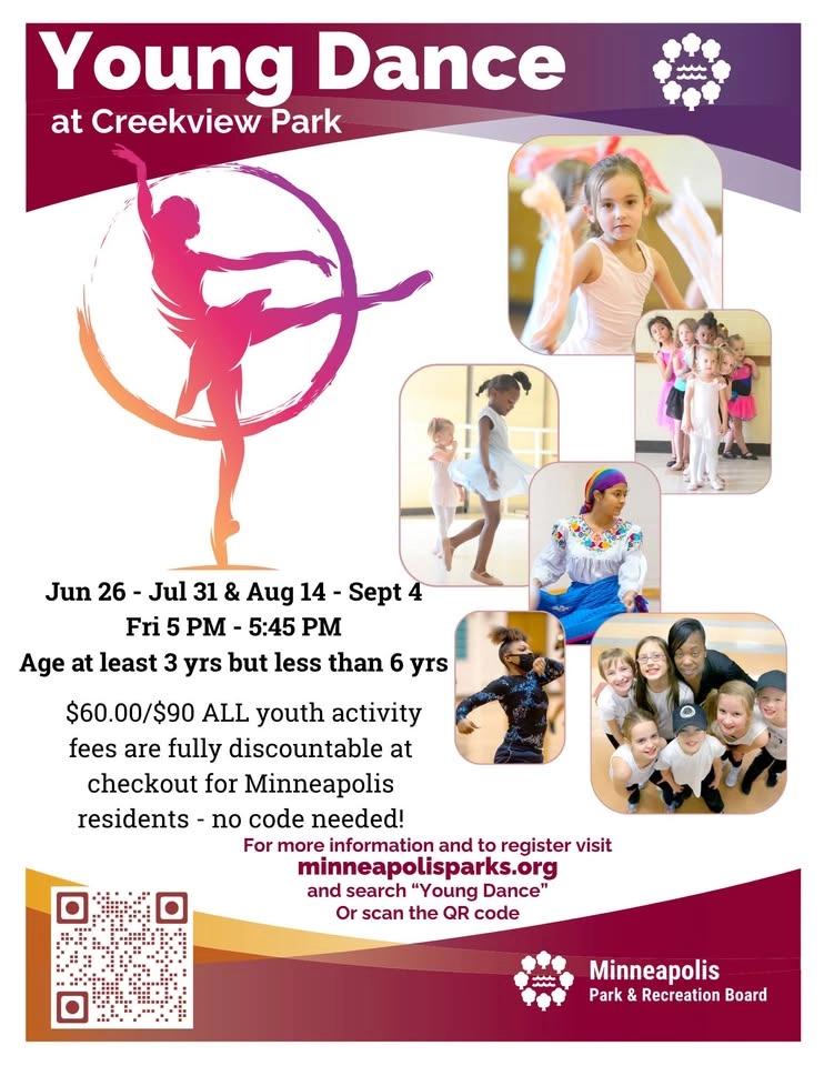 Young Dance: Creative Movement (July)