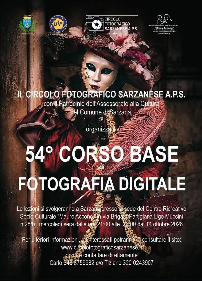 54° Corso Base di Fotografia digitale