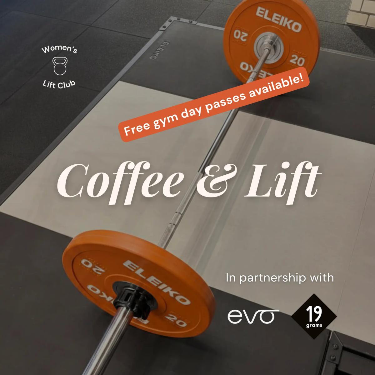 Coffee & Lift Saturdays #13 — Women+ Gym Meetup