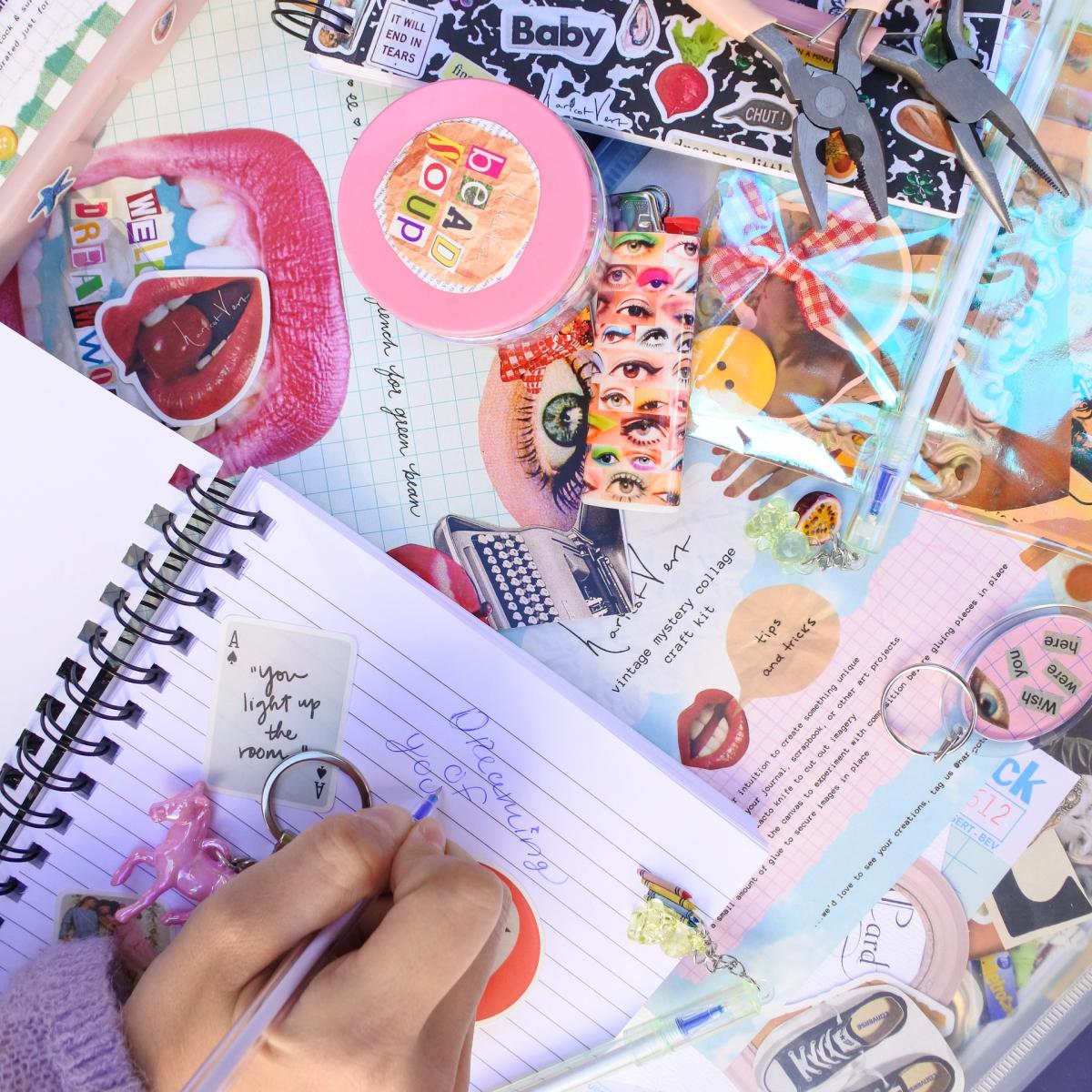 junk journal meet-up w/ @jess.meetsworld