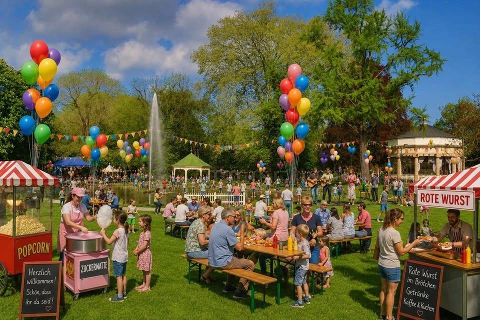 Jubiläumswochenende - Familientag im Parkcafé