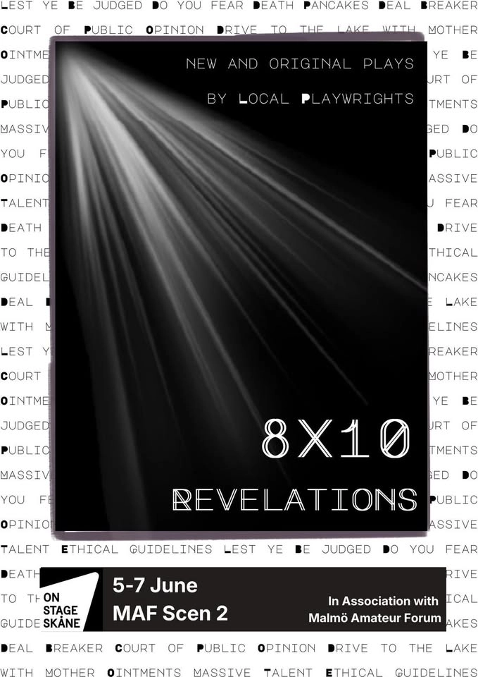 8x10 Revelations:10 minute plays