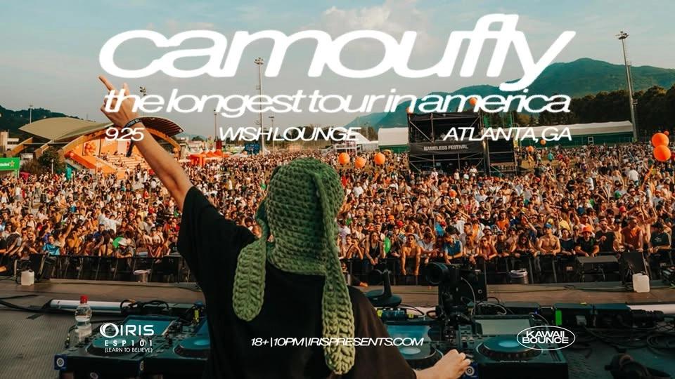 Iris Presents: Camoufly @ Wish Lounge | Fri, Sept 25th!