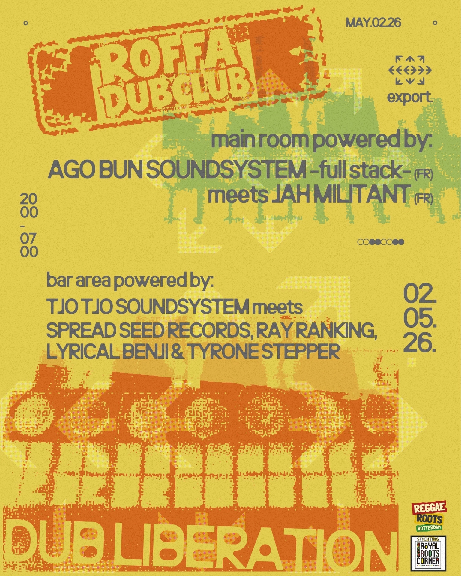 Roffa Dub Club presents Dub Liberation