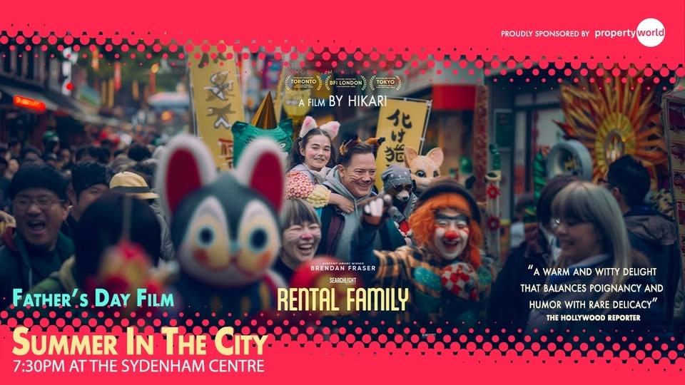 Summer in the city and Father's day film: Rental Family