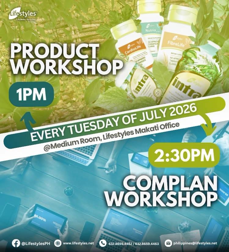 PRODUCT & COMPLAN WORKSHOP 07282026