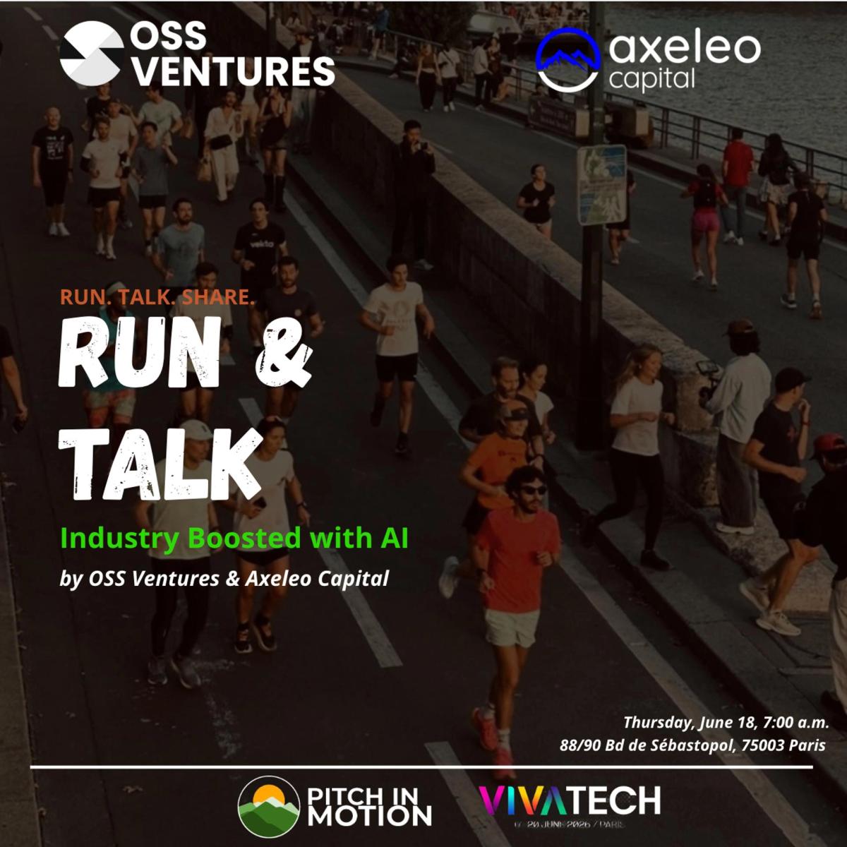 VivaTech Run & Talk #2 Industry Boosted with AI
