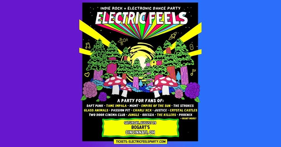 Electric Feels: Indie Rock + Electronic Dance Party (18+ with VALID ID