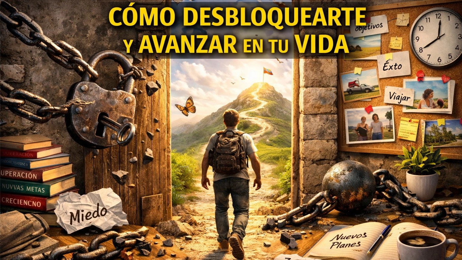 Cómo desbloquearte y avanzar en tu vida.