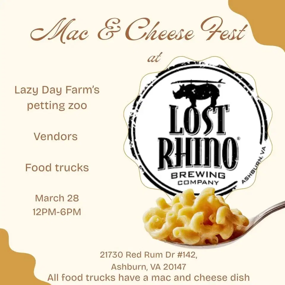 đ§đ MAC & CHEESE FEST IS COMING TO LOST RHINO! đđ§