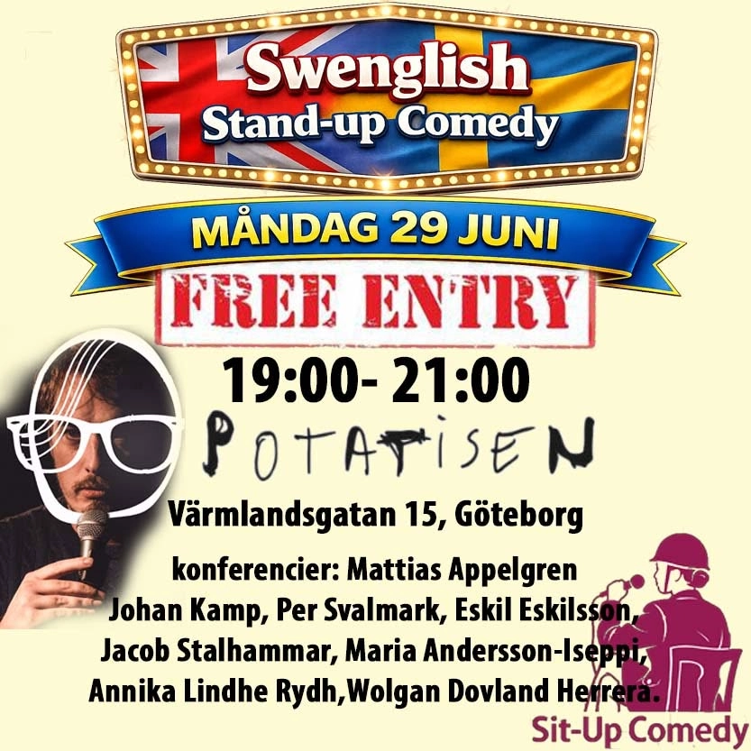 Swenglish Stan-up Comedy