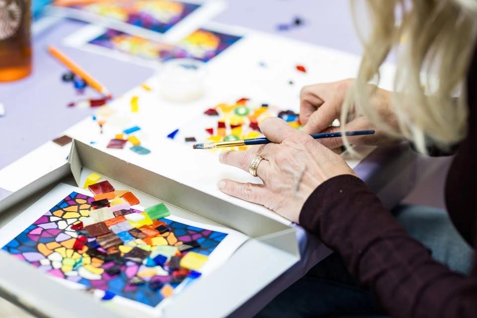 Art Class: Fused Glass Pet Portraits