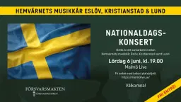 Nationaldagskonsert - Malmö Live