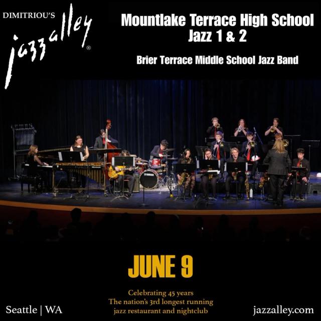 Mountlake Terrace HS & Brier Terrace MS Jazz Bands @ Jazz Alley