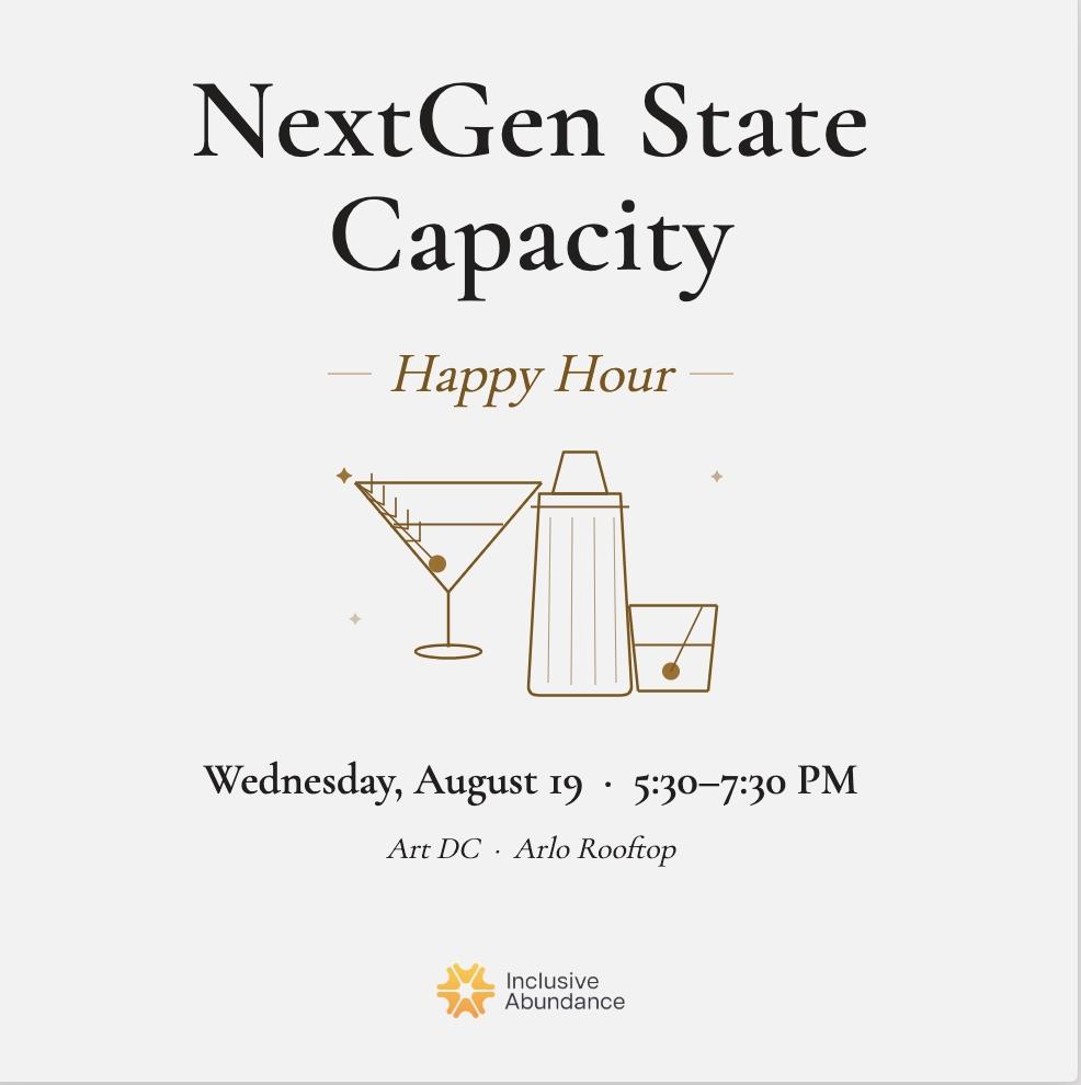 NextGen State Capacity Happy Hour