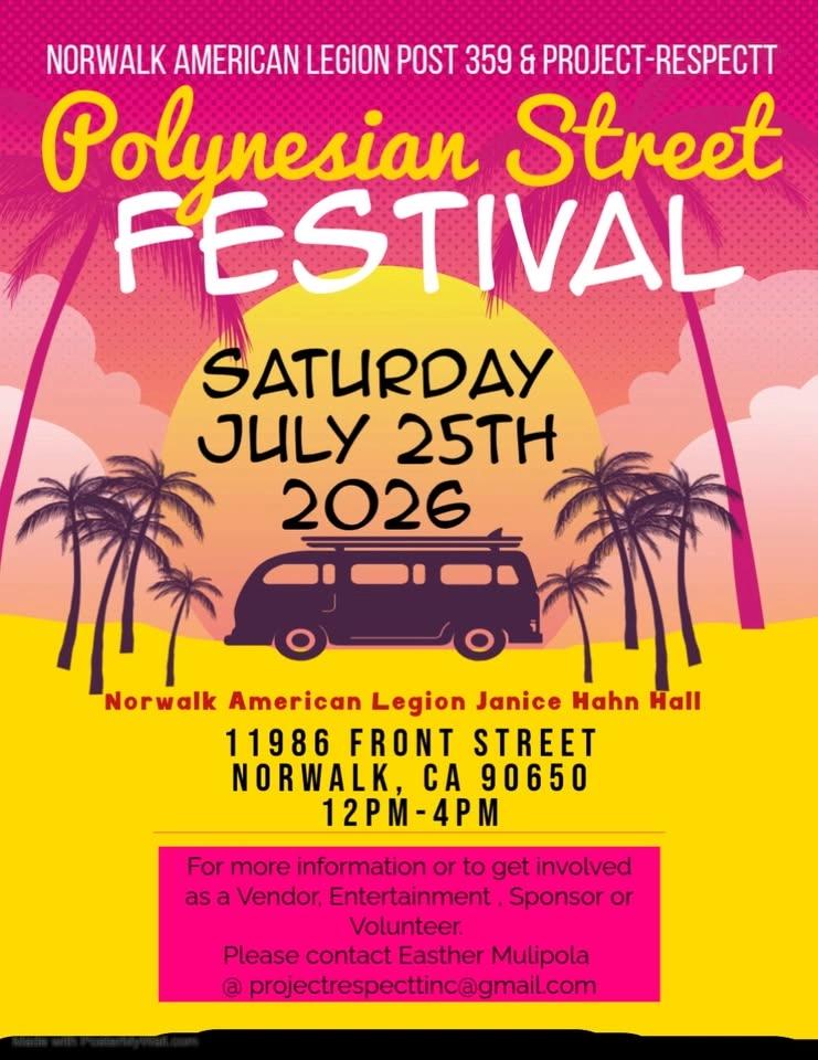 Polynesion Street Festival and Car and Motorcycle Display