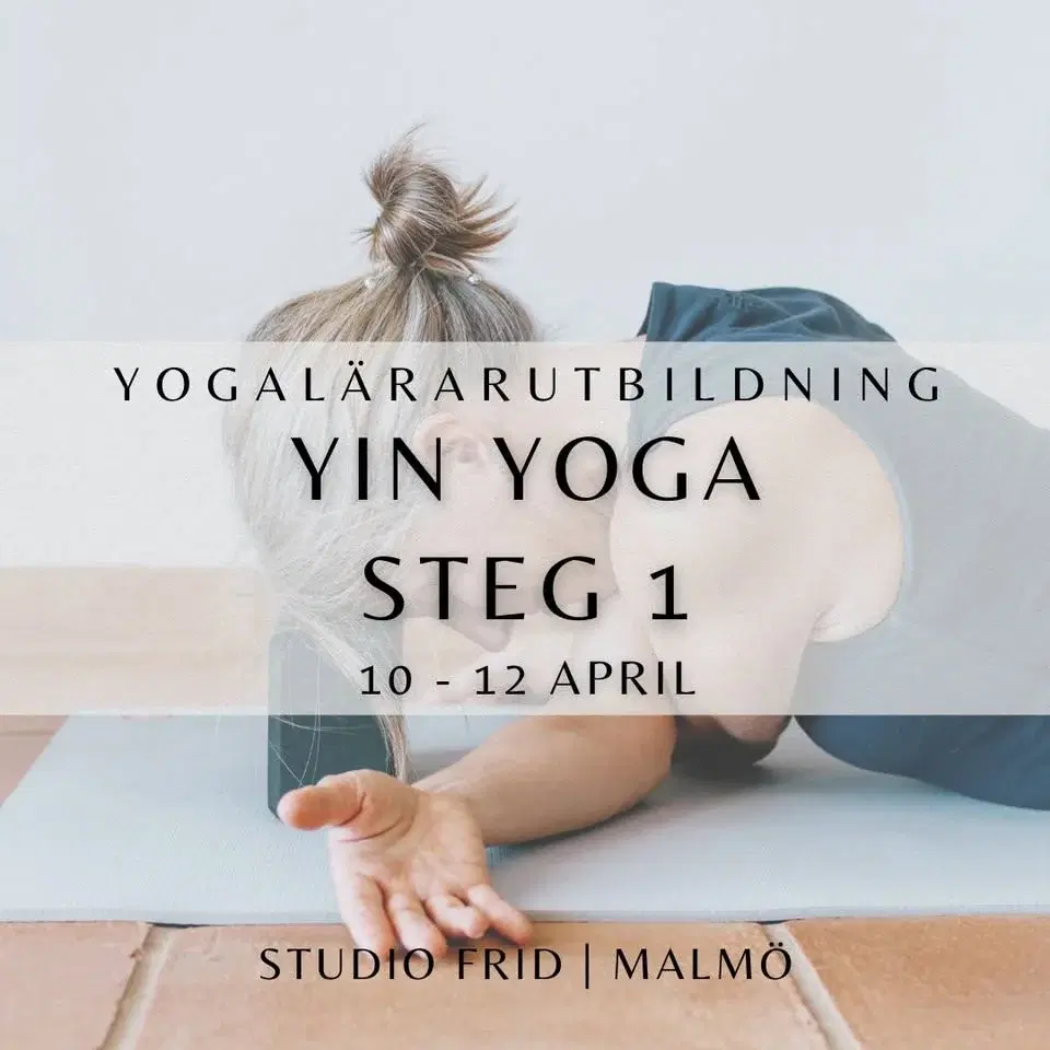 Yin Yoga Lärarutbildning Steg 1