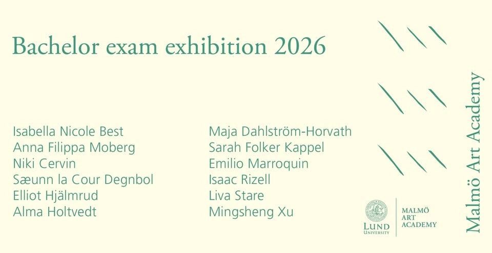 Bachelor exam exhibition 2026